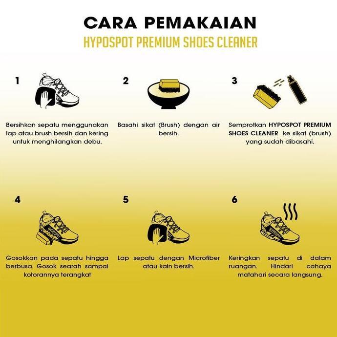 Garsi.Idoc - Hypospot Paket Lengkap Juara Hypospot - Paket Laundry Cuci Pembersih Dan Pemutih Sepatu