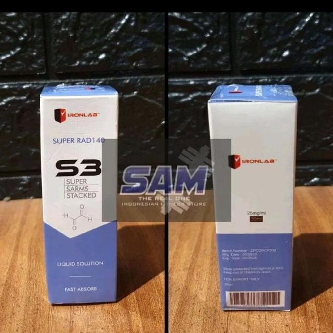 Sarm Ironlabs Rad140 Iron Labs S3