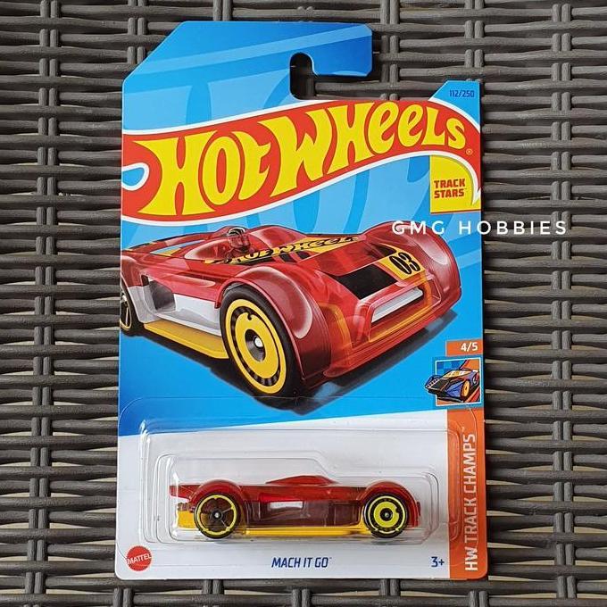 L23 MACH IT GO HW TRACK CHAMPS HOTWHEELS HOT WHEELS DIECAST MOBIL AS2123