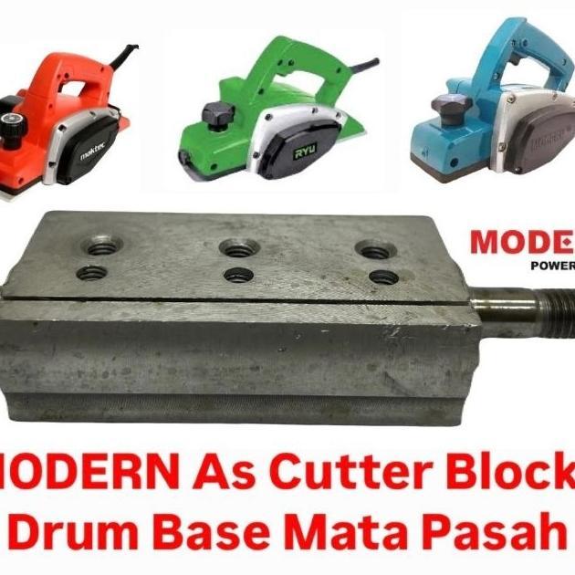 Modern As Cutter Block / Drum Base Mata Mesin Pasah Listrik