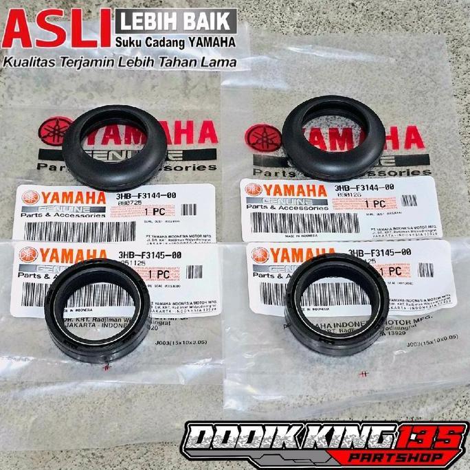 Seal Sil Shock & Seal Debu Rx King New Tahun Muda Original Yamaha | 3Hb-F3145-00 3Hb-F3144-00