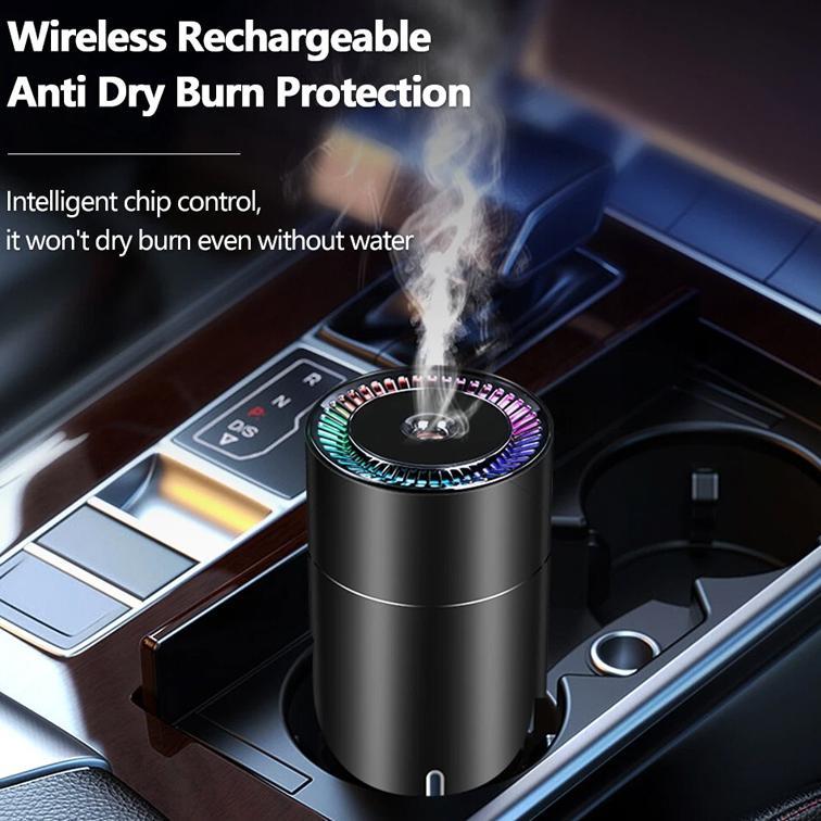 Pelembap Mobil, Diffuser, Pengisian Daya Usb, Pembersih Udara Mobil Dan Rumah Kecil Portabel, Diffus