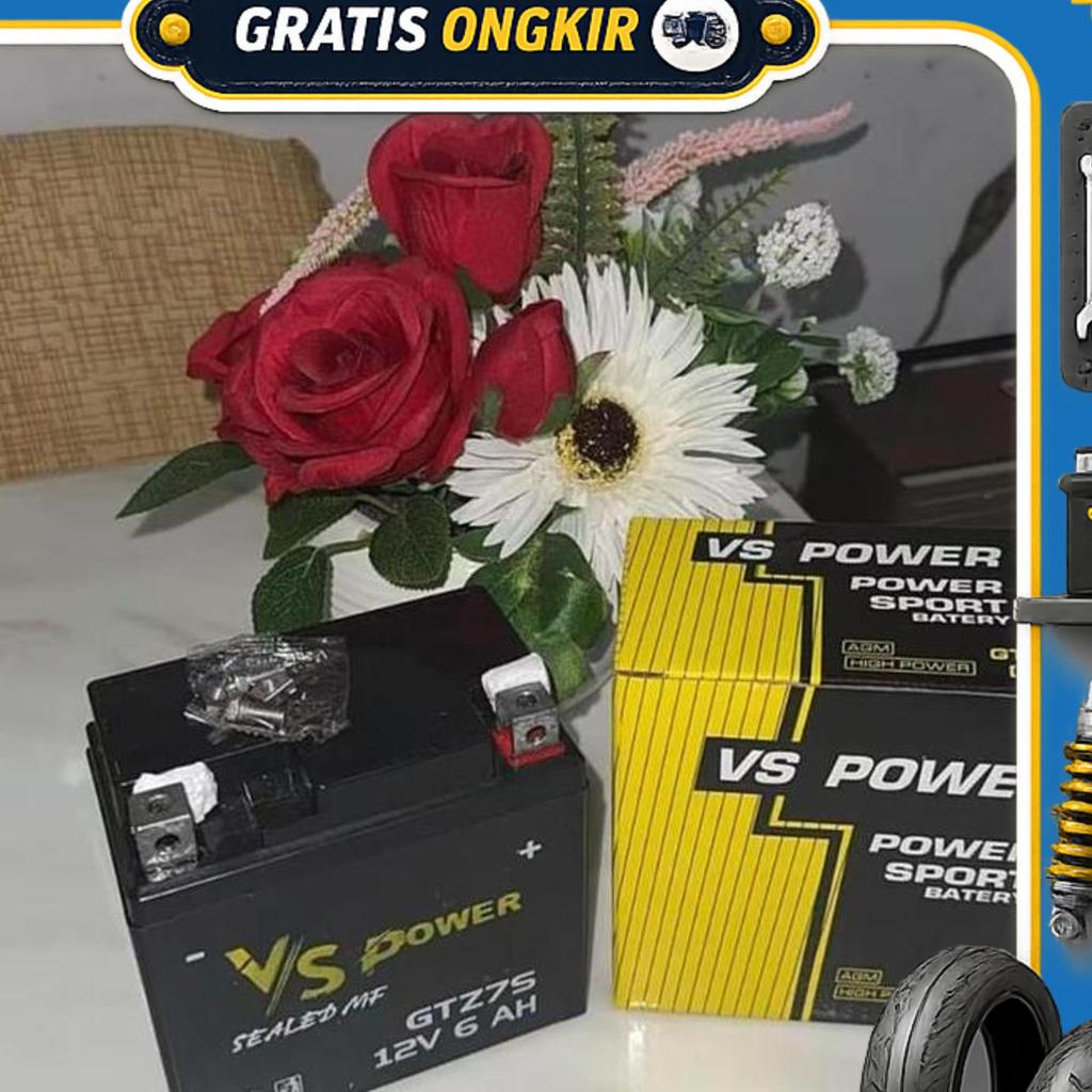 Aki Motor Yamaha Nmax N Max N-Max Gtz7S 6Ah Gsj Accu Kering Mf/Aki Kering,Vario