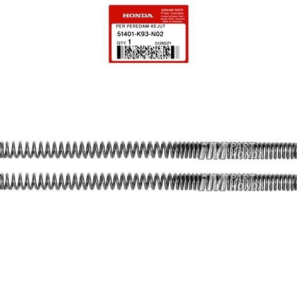 51401-K93-N02 PER SHOCK DEPAN 1 SET 2 PCS SCOOPY ESP LED K93 2017 - 2019