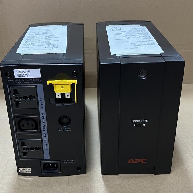 UPS APC 800 / 415 WATT BACK UPS 800 VOLT AMPER 230 V
