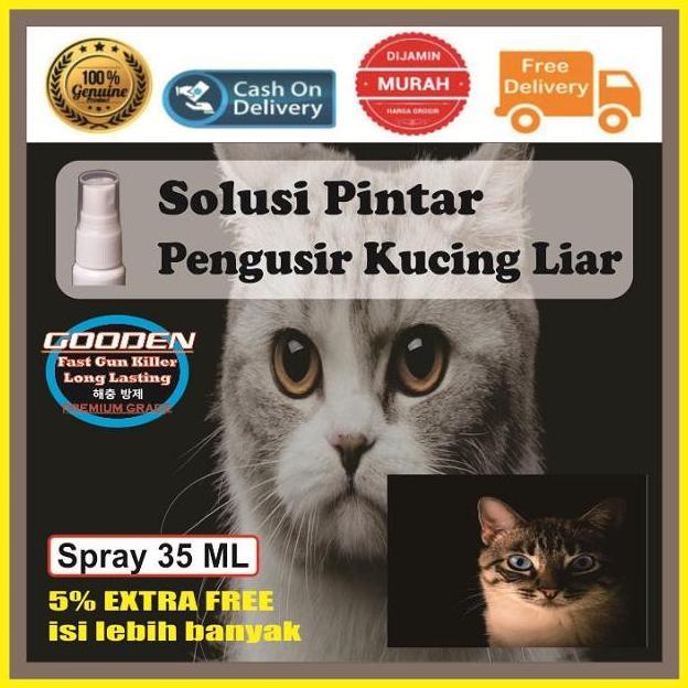 Cairan Pengusir Kucing Liar Berak Sembarangan, Spray Anti Kucing Pup