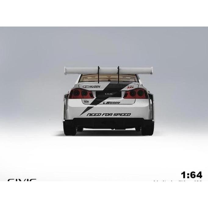 margaretacv / Focal Horizon FH 1/64 Lexus LFA Open Hood Black White - TPC 1/64 Honda Civic FD2 Black