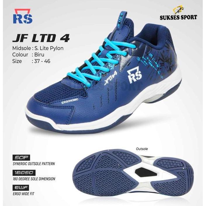 Sepatu Badminton Reinforce Speed Rs Jf Ltd 04 / Sepatu Rs Jf Ltd 4