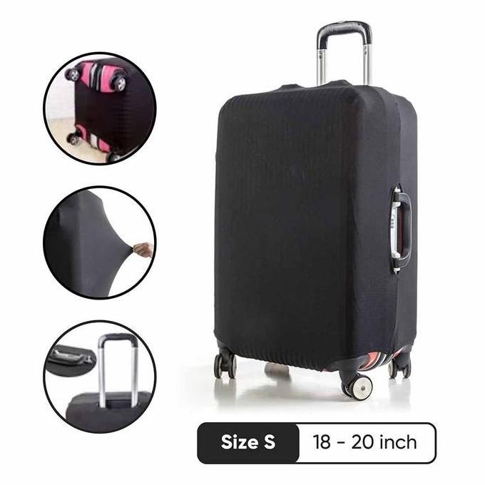 Sarung Cover Elastis Case Koper Size S 18 - 20 inch