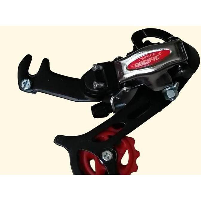 RD UNIVERSAL PACIFIC CHROME UNTUK SEPEDA MTB LIPAT 6-7 SPEED