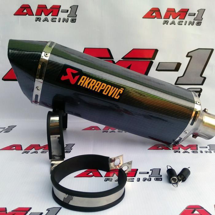 Slincer Knalpot Akrapovic Layang Free Klem Dan Perr Original Dan Terpercaya