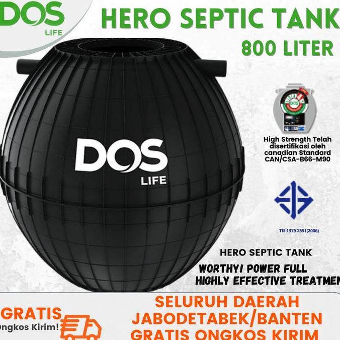 DOS - Septic Tank Hero 800 Liter Tangki Septik