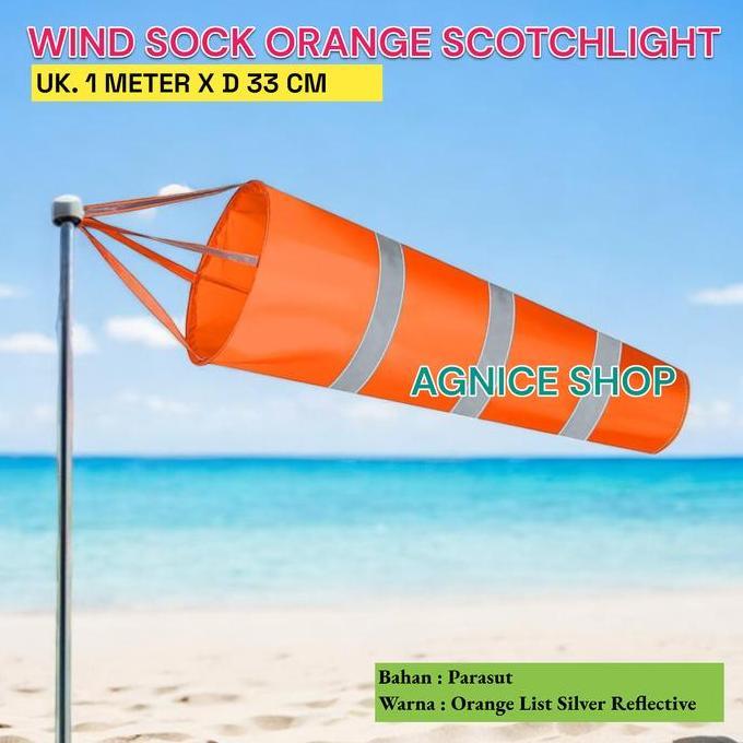 Xz1Q- Wind Sock Petunjuk Arah Mata Angin Windsock Outdor