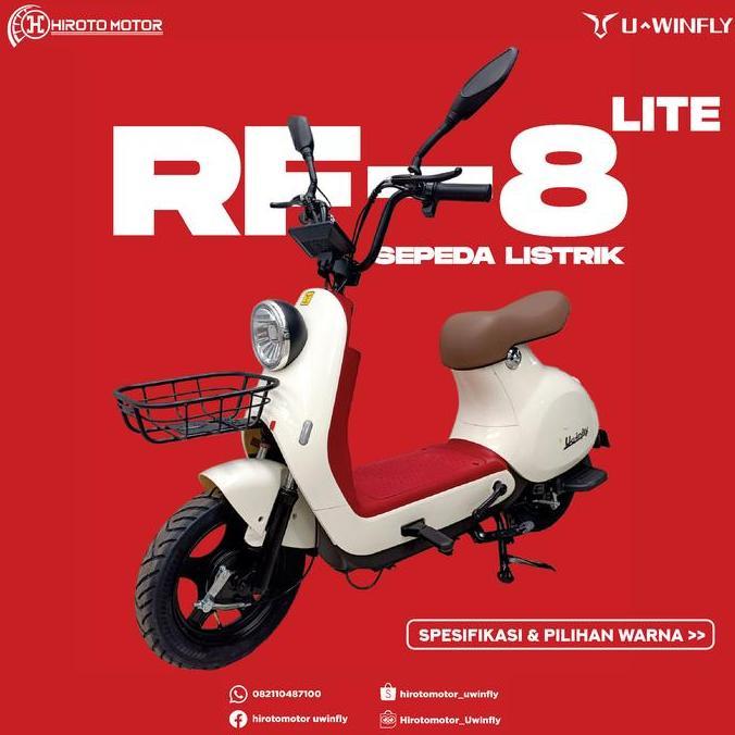 Terlaris Sepeda Listrik Uwinfly Rf8 Lite Terbaru Uwinfly