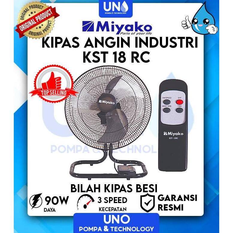 Miyako Kipas Angin Industri Industrial Fan KST-18 RC / KST 18 RC