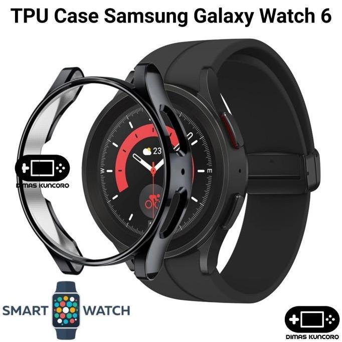 TPU Case Samsung Galaxy Watch 6 silicone casing soft classic protector samsung galaxy watch 6 watch6