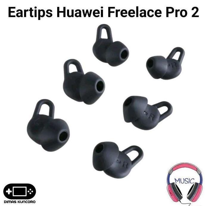 Eartips Huawei Freelace Pro SERIES silicone silicon 1 2 earphone tws heatset huawei Freelace pro 1 2