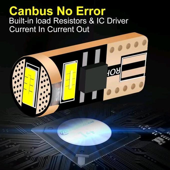 Lampu Led T10 CSP Chip Canbus