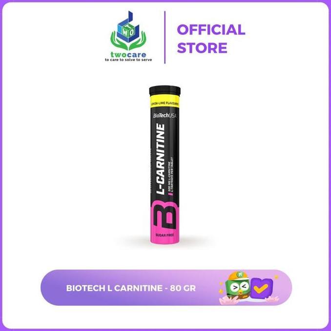 Biotech Usa L - Carnitine Effervescent 80Gr L Carnitine 20 Tablet