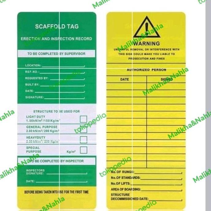scaffolding tag
