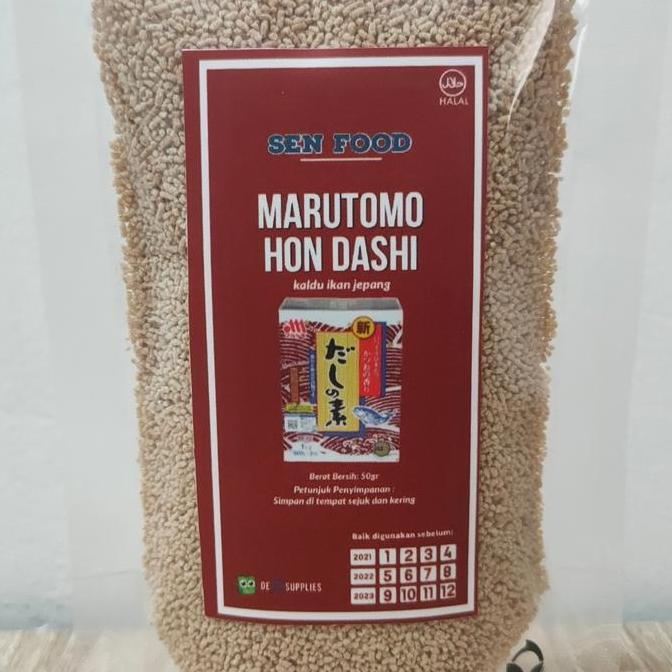 Marutomo Hondashi Repack 50gr SenFood - Kaldu Ikan Jepang Bonito Bumbu