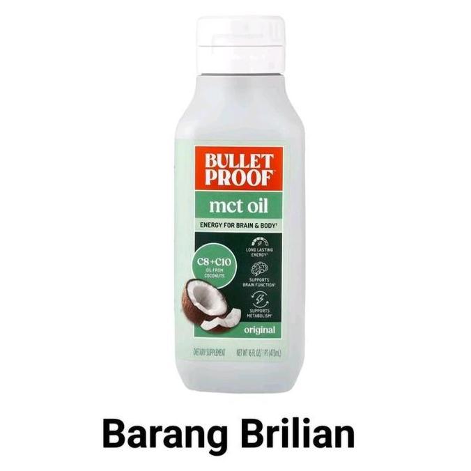 Bulletproof Mct Oil 473 Ml Keto Friendly Ori Usa