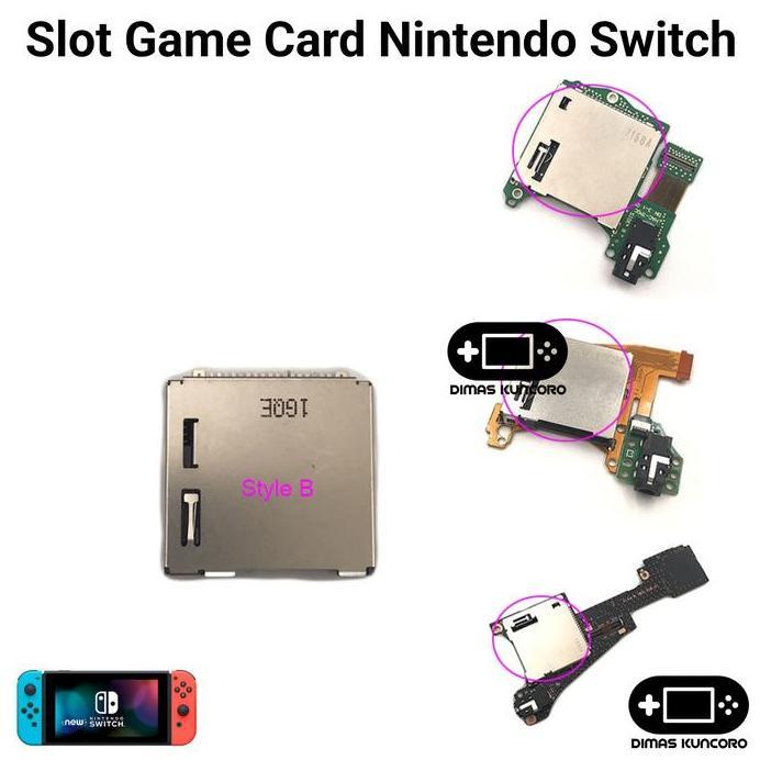 Slot Game Card Nintendo Switch cartridge kaset gamecard port nintendo switch v1 v2 lite oled