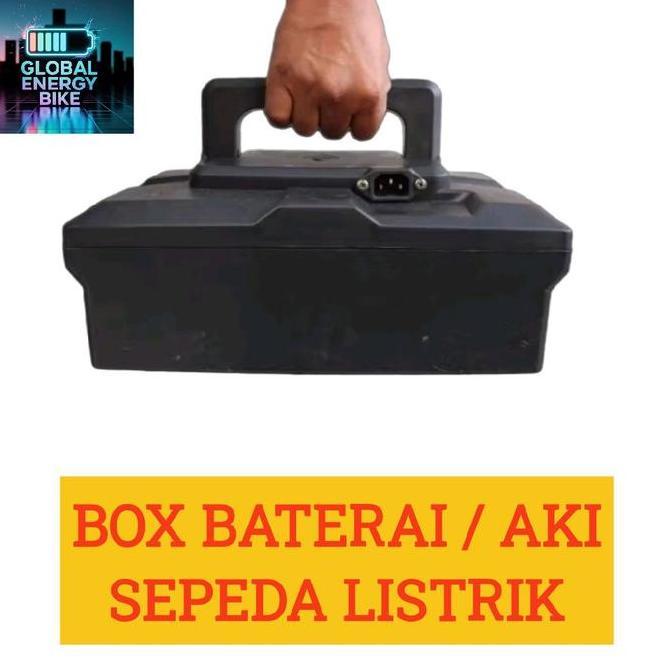 Box Baterai / Aki  Sepeda Listrik 48V 12Ah Berkualitas Tebal