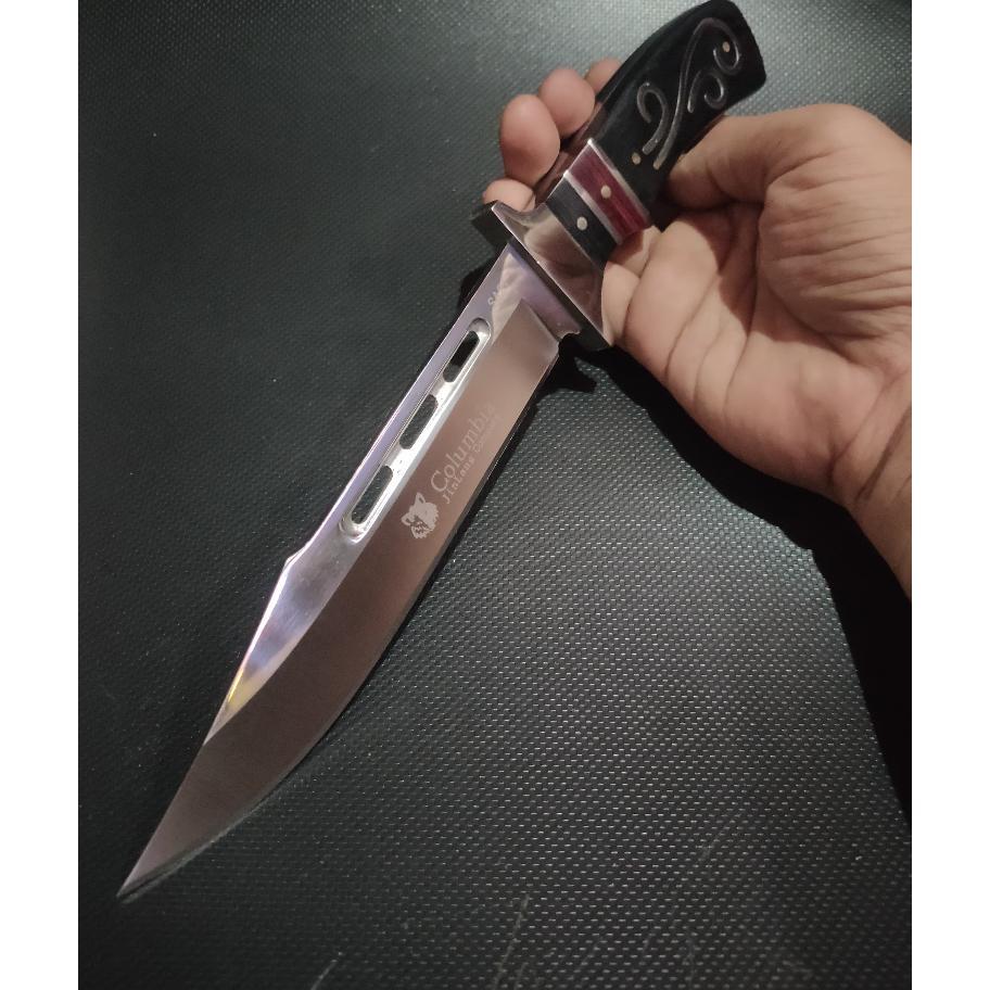 Pisau Survival Columbia Sa21 Camping Bushcraft