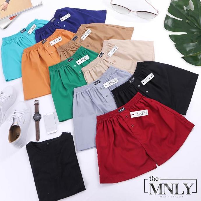 Celana Boxer Pria Celana Pendek Boxer Pria the MNLY
