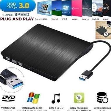 USB 3.0 IDE CD/DVD RW Burner External Optical Drive CD/DVD ROM