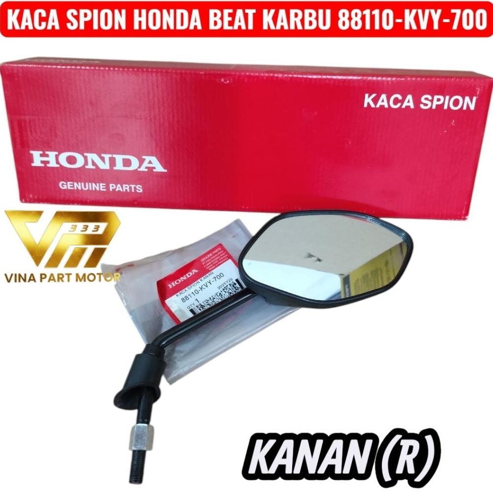 88110KVY700 KACA SPION KANAN HONDA BEAT KARBU LAMA 2008 - 2012 ORIGINAL