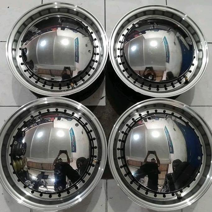 Terlaris Velg Classic R16 Hsr Mirror R16X7 Et 35 Pcd 5X114/5X100 .