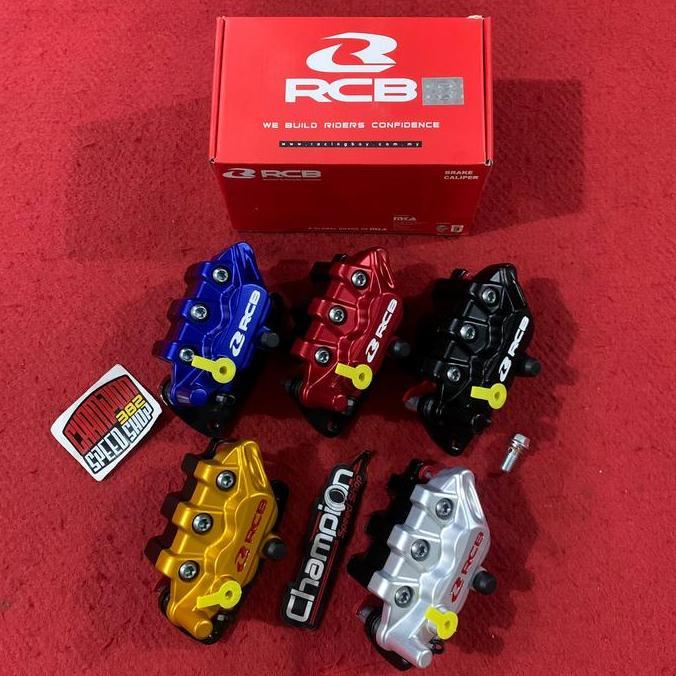Kaliper Rem Depan RCB S Series 2 Piston Beat Karbu Beat FI Beat ESP