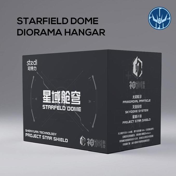 STEDI Starfield Dome Diorama Hangar - Diorama Gundam Model Kit