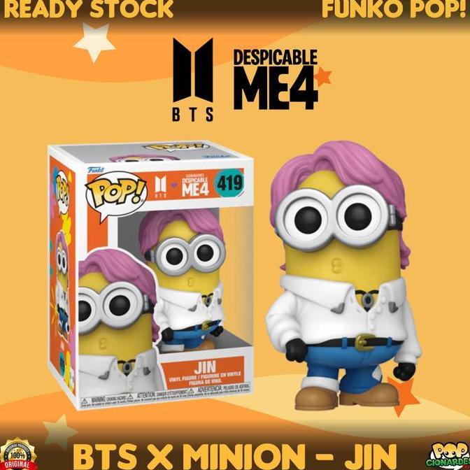 Funko POP Music - BTS x Minion - Jin #419