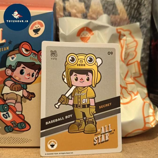 OWANGE BOY ALL STAR BLIND BOX BY KONG ANDRI ORIGINAL SELECTED