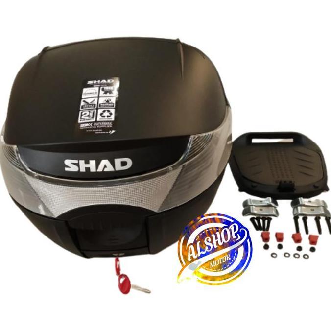 PAKETAN BOX SHAD SH33 SH 33 DAN BREKET BOX MOTOR HONDA VERZA CB 150 Baut Full Face Motorcycle