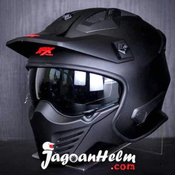 Testa- Jpx Helm Mx726R Solid | Mx726 R | Mx-726R Crossover Mx 726R Helmet Motor -