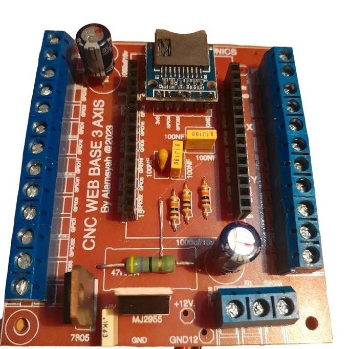 KIT ARDUINO CNC ESP32 WIRELESS CNC GRBL MACHINE WEB BASE MICRO SD SAF12