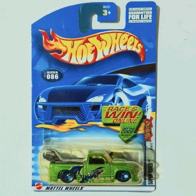 HOTWHEELS HOT WHEELS SUPER TUNED HIJAU YU GI OH 2002 RARE FUN99