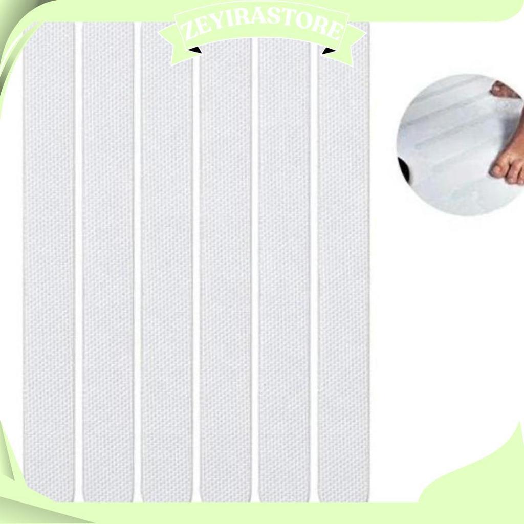 Stiker Anti Slip Lantai Kamar Mandi Shower Strips Tangga (1 SET ISI 5 PCS) BD Promo Puncak