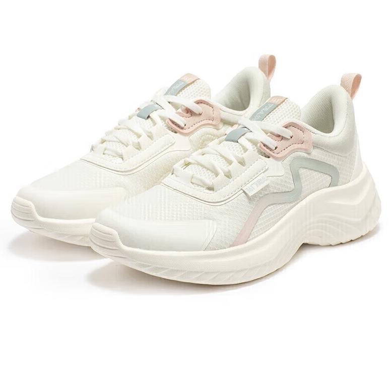 MURAH 361 Degrees Soft Step 1.0 SE Sepatu Olahraga Lari Wanita untuk Komuter serta Outdoor yang Ring