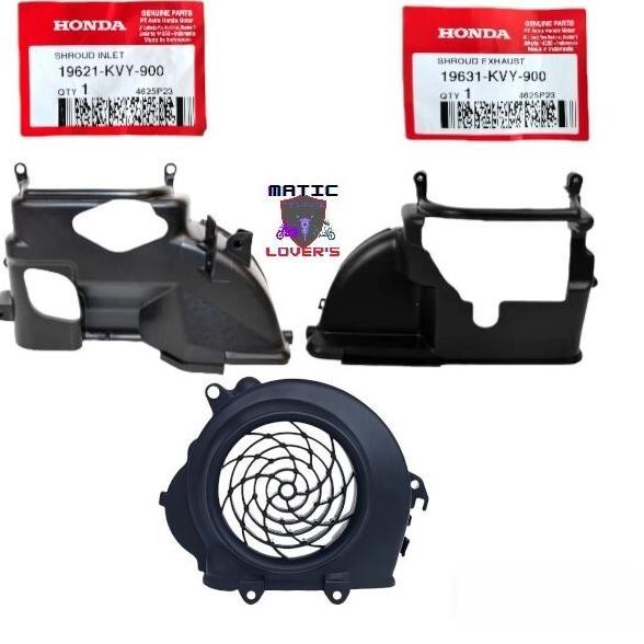 COVER BLOK MESIN BLOK PISTON BEAT KARBU LAMA KVY SCOOPY KARBU SPACY KARBU ATAS BAWAH SET COVER KIPAS