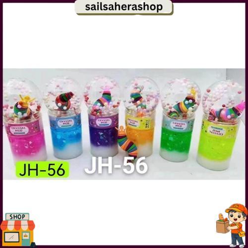 Slime Mainan Anak Slime Crystal Mud Slime Glitter Mainan Slime Bantal Siap Kirim