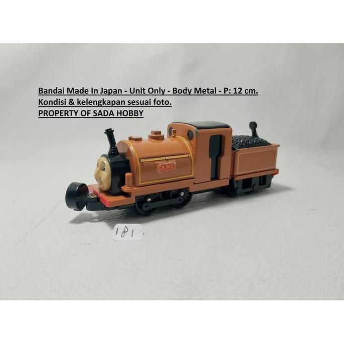 MINIATUR KERETA THOMAS & FRIENDS ENGINE COLLECTION SERIES DUKE BANDAI JAPAN UNIT ONLY CADATOYS
