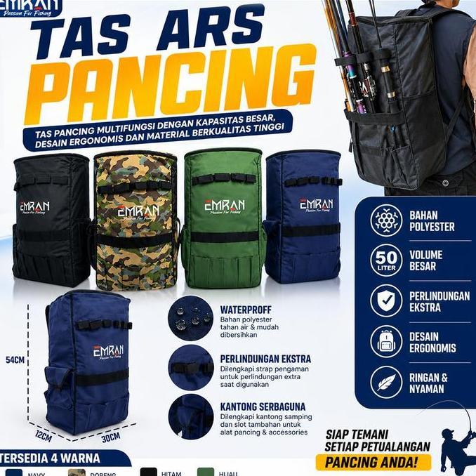 Tas Joran Pancing Punggung Kotak tas joran tegek tas pancing tegek