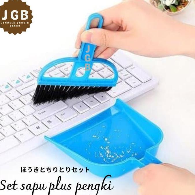 Set sapu plus pengki - Sapu mobil - Sapu pembersih mobil