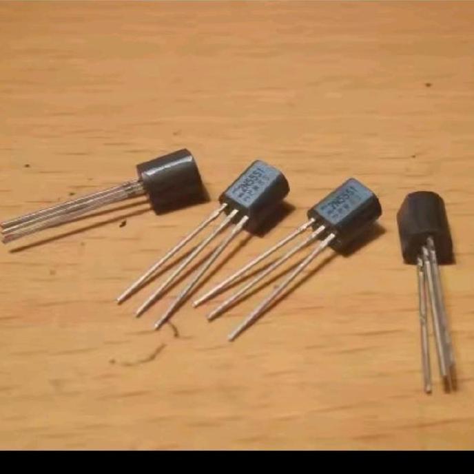 TRANSISTOR 2N5401 2N 5401 + 2N5551 2N 5551 PHILIPS (SEPASANG) SAF12