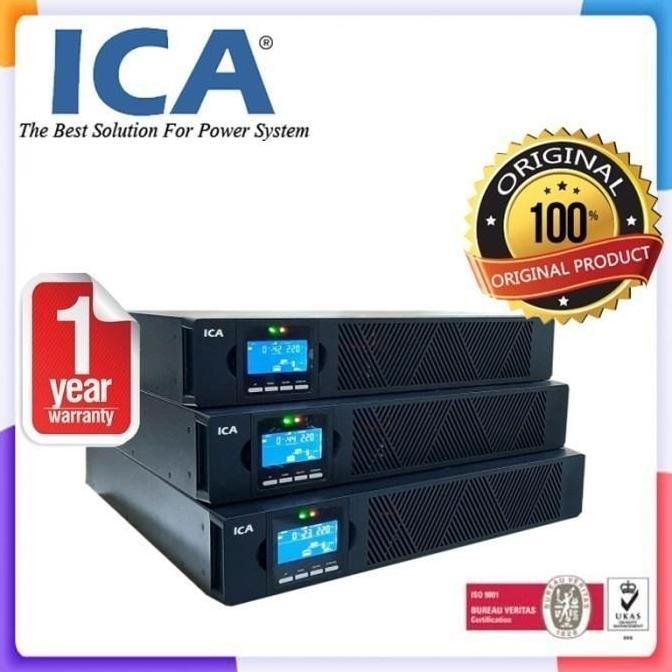 ICA UPS Rackmount RN6100C 6000VA - UPS Online SINE WAVE